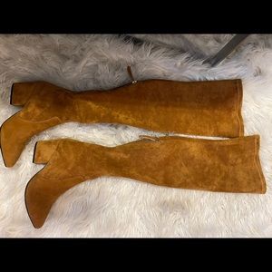 Goodnight Macaroon OTK Boots - Brand New